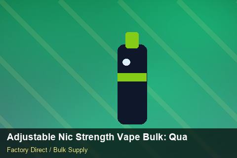 Adjustable Nic Strength Vape Bulk — Adjustable Nic Strength Vape Bulk: Quality Inspection Checklist — Cost Breakdown photo 2