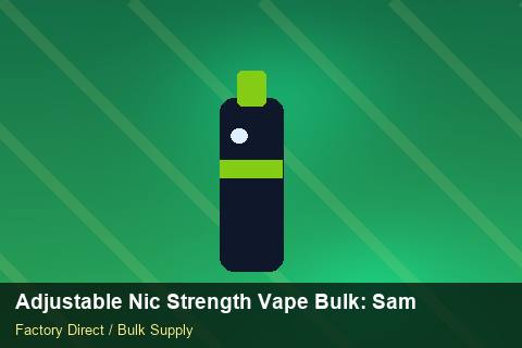 Adjustable Nic Strength Vape Bulk — Adjustable Nic Strength Vape Bulk: Sample Policy — Cost Breakdown photo 1