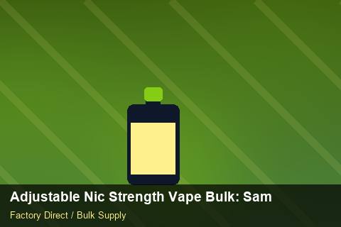 Adjustable Nic Strength Vape Bulk — Adjustable Nic Strength Vape Bulk: Sample Policy — Cost Breakdown photo 2
