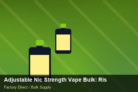 Adjustable Nic Strength Vape Bulk — Adjustable Nic Strength Vape Bulk: Risk Management — Cost Breakdown photo 2