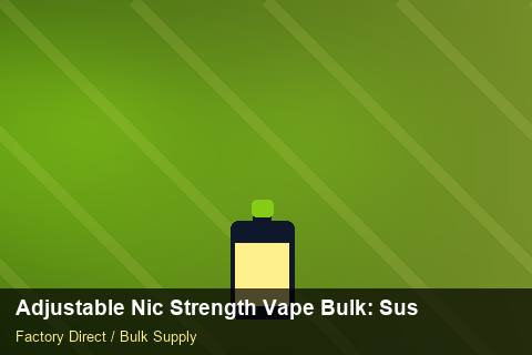 Adjustable Nic Strength Vape Bulk — Adjustable Nic Strength Vape Bulk: Sustainability — Cost Breakdown photo 1