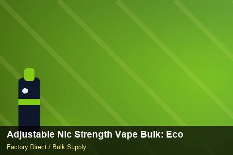 Adjustable Nic Strength Vape Bulk — Adjustable Nic Strength Vape Bulk: Eco-Friendly Materials — Cost Breakdown photo 2