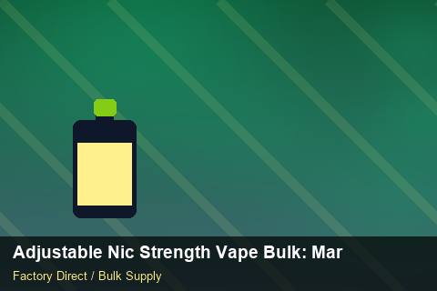 Adjustable Nic Strength Vape Bulk — Adjustable Nic Strength Vape Bulk: Margin Calculator — Cost Breakdown photo 1