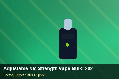 Adjustable Nic Strength Vape Bulk — Adjustable Nic Strength Vape Bulk: 2026 Buyer's Handbook — Step-by-Step photo 2
