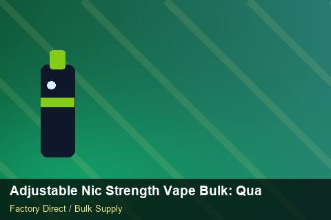 Adjustable Nic Strength Vape Bulk — Adjustable Nic Strength Vape Bulk: Quality Inspection Checklist — Step-by-Step photo 2