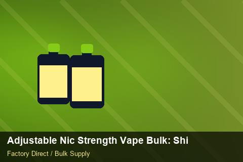 Adjustable Nic Strength Vape Bulk — Adjustable Nic Strength Vape Bulk: Shipping & Logistics — Step-by-Step photo 2