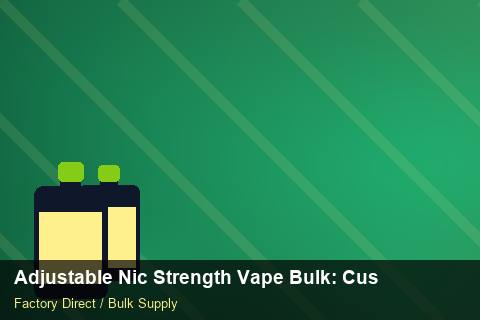 Adjustable Nic Strength Vape Bulk — Adjustable Nic Strength Vape Bulk: Customs Documentation — Step-by-Step photo 2