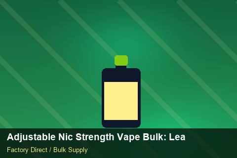 Adjustable Nic Strength Vape Bulk — Adjustable Nic Strength Vape Bulk: Lead Time & MOQ — Step-by-Step photo 1