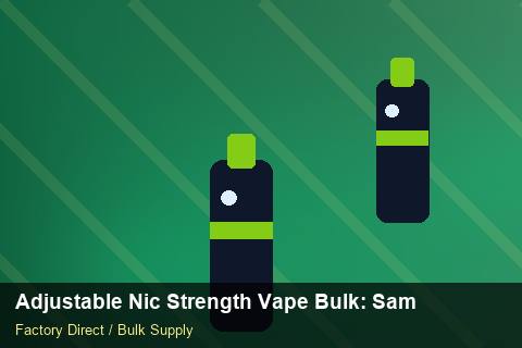 Adjustable Nic Strength Vape Bulk — Adjustable Nic Strength Vape Bulk: Sample Policy — Step-by-Step photo 1