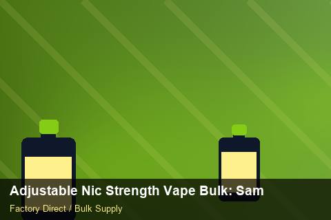 Adjustable Nic Strength Vape Bulk — Adjustable Nic Strength Vape Bulk: Sample Policy — Step-by-Step photo 2