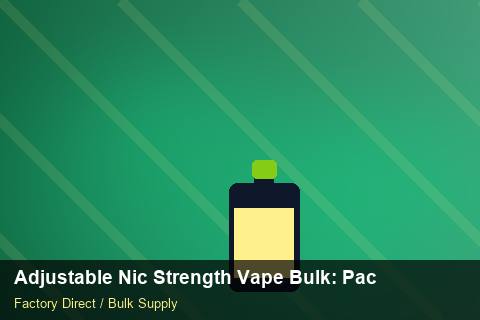 Adjustable Nic Strength Vape Bulk — Adjustable Nic Strength Vape Bulk: Packaging Standards — Step-by-Step photo 1