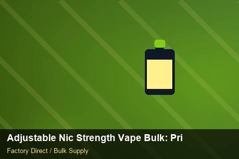 Adjustable Nic Strength Vape Bulk — Adjustable Nic Strength Vape Bulk: Private Label Options — Step-by-Step photo 2