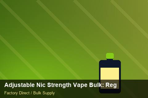 Adjustable Nic Strength Vape Bulk — Adjustable Nic Strength Vape Bulk: Regulatory Update — Step-by-Step photo 1