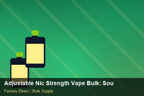 Adjustable Nic Strength Vape Bulk — Adjustable Nic Strength Vape Bulk: Sourcing Workflow — Step-by-Step photo 2