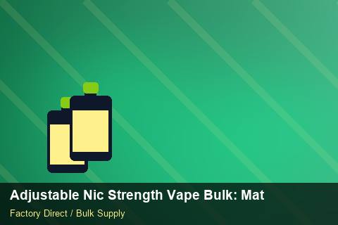 Adjustable Nic Strength Vape Bulk — Adjustable Nic Strength Vape Bulk: Material & Ingredients — Step-by-Step photo 1