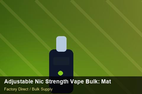 Adjustable Nic Strength Vape Bulk — Adjustable Nic Strength Vape Bulk: Material & Ingredients — Step-by-Step photo 2