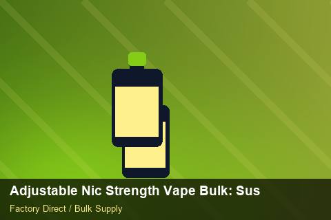 Adjustable Nic Strength Vape Bulk — Adjustable Nic Strength Vape Bulk: Sustainability — Step-by-Step photo 1