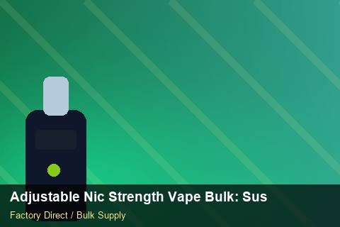 Adjustable Nic Strength Vape Bulk — Adjustable Nic Strength Vape Bulk: Sustainability — Step-by-Step photo 2