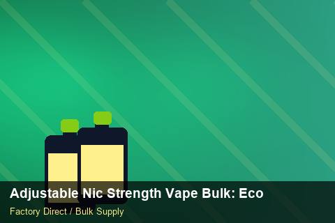 Adjustable Nic Strength Vape Bulk — Adjustable Nic Strength Vape Bulk: Eco-Friendly Materials — Step-by-Step photo 1