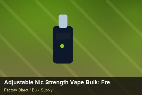 Adjustable Nic Strength Vape Bulk — Adjustable Nic Strength Vape Bulk: Freight Insurance — Step-by-Step photo 2