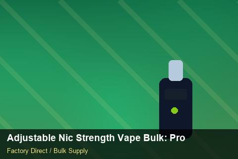 Adjustable Nic Strength Vape Bulk — Adjustable Nic Strength Vape Bulk: Product Launch Playbook — Step-by-Step photo 1