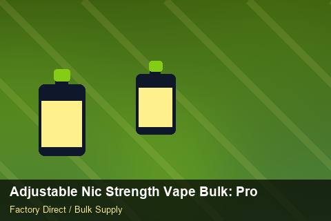 Adjustable Nic Strength Vape Bulk — Adjustable Nic Strength Vape Bulk: Procurement Strategy — Common Mistakes photo 1