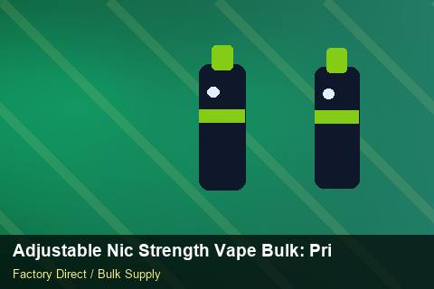 Adjustable Nic Strength Vape Bulk — Adjustable Nic Strength Vape Bulk: Private Label Options — Common Mistakes photo 1