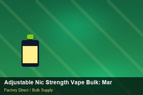 Adjustable Nic Strength Vape Bulk — Adjustable Nic Strength Vape Bulk: Market Trends 2026 — Common Mistakes photo 1
