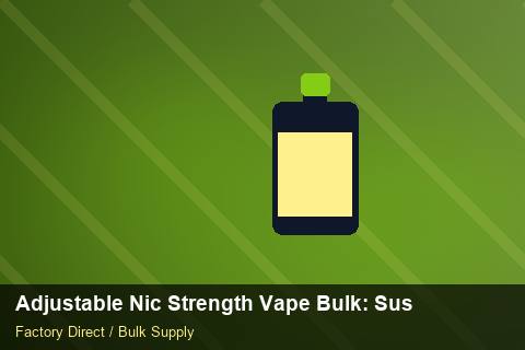 Adjustable Nic Strength Vape Bulk — Adjustable Nic Strength Vape Bulk: Sustainability — Common Mistakes photo 1
