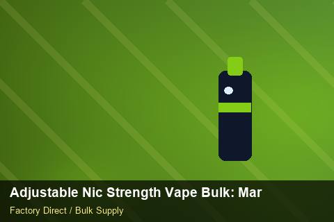 Adjustable Nic Strength Vape Bulk — Adjustable Nic Strength Vape Bulk: Market Comparison — Common Mistakes photo 2