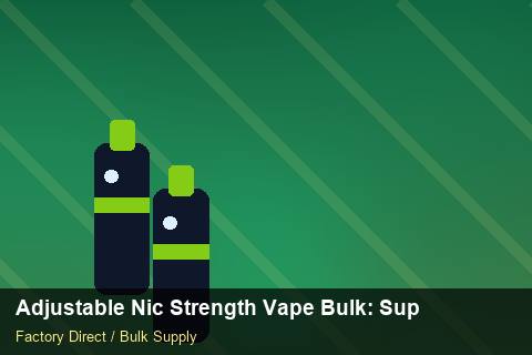 Adjustable Nic Strength Vape Bulk — Adjustable Nic Strength Vape Bulk: Supplier Vetting — Common Mistakes photo 1