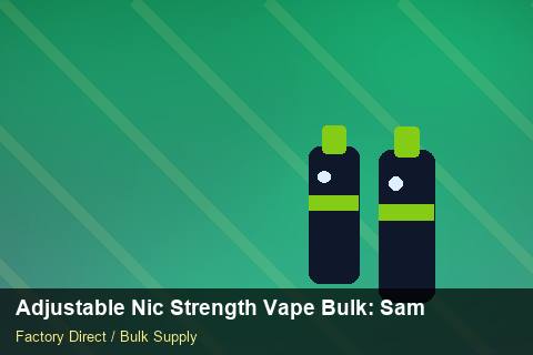 Adjustable Nic Strength Vape Bulk — Adjustable Nic Strength Vape Bulk: Sample Policy — Checklist photo 1