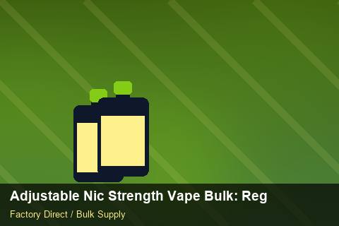 Adjustable Nic Strength Vape Bulk — Adjustable Nic Strength Vape Bulk: Regulatory Update — Checklist photo 1