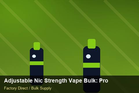 Adjustable Nic Strength Vape Bulk — Adjustable Nic Strength Vape Bulk: Production Capacity — Checklist photo 2