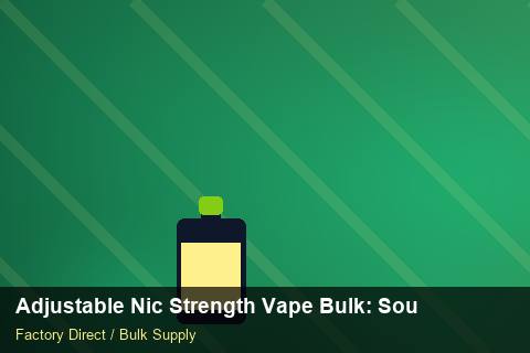 Adjustable Nic Strength Vape Bulk — Adjustable Nic Strength Vape Bulk: Sourcing Workflow — Checklist photo 2