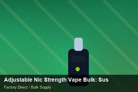 Adjustable Nic Strength Vape Bulk — Adjustable Nic Strength Vape Bulk: Sustainability — Checklist photo 2