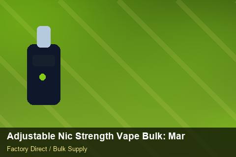 Adjustable Nic Strength Vape Bulk — Adjustable Nic Strength Vape Bulk: Margin Calculator — Checklist photo 2