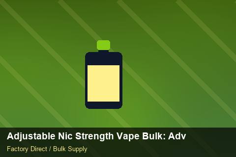 Adjustable Nic Strength Vape Bulk — Adjustable Nic Strength Vape Bulk: Advanced Sourcing — Checklist photo 2