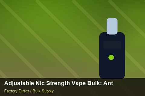 Adjustable Nic Strength Vape Bulk — Adjustable Nic Strength Vape Bulk: Anti-Counterfeit Measures — Checklist photo 1
