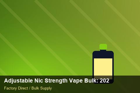 Adjustable Nic Strength Vape Bulk — Adjustable Nic Strength Vape Bulk: 2026 Buyer's Handbook — vs Competitors photo 1