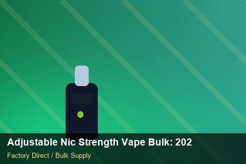 Adjustable Nic Strength Vape Bulk — Adjustable Nic Strength Vape Bulk: 2026 Buyer's Handbook — vs Competitors photo 2