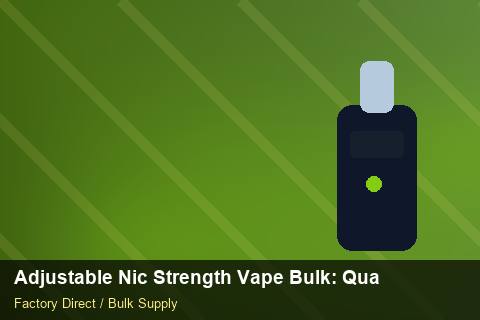 Adjustable Nic Strength Vape Bulk — Adjustable Nic Strength Vape Bulk: Quality Inspection Checklist — vs Competitors photo 1