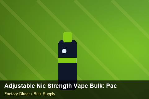 Adjustable Nic Strength Vape Bulk — Adjustable Nic Strength Vape Bulk: Packaging Standards — vs Competitors photo 2