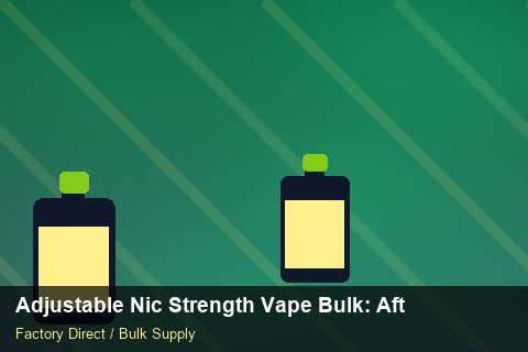 Adjustable Nic Strength Vape Bulk — Adjustable Nic Strength Vape Bulk: After-Sales Support — vs Competitors photo 2