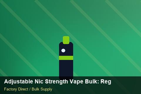 Adjustable Nic Strength Vape Bulk — Adjustable Nic Strength Vape Bulk: Regulatory Update — vs Competitors photo 2