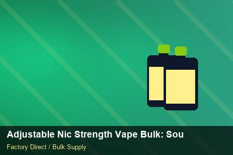 Adjustable Nic Strength Vape Bulk — Adjustable Nic Strength Vape Bulk: Sourcing Workflow — vs Competitors photo 2