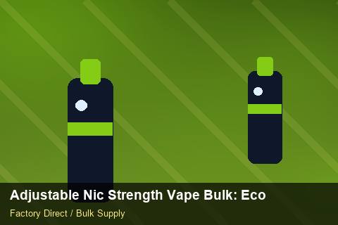 Adjustable Nic Strength Vape Bulk — Adjustable Nic Strength Vape Bulk: Eco-Friendly Materials — vs Competitors photo 2