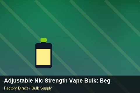 Adjustable Nic Strength Vape Bulk — Adjustable Nic Strength Vape Bulk: Beginner's Guide — vs Competitors photo 2