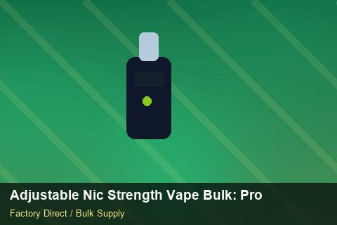 Adjustable Nic Strength Vape Bulk — Adjustable Nic Strength Vape Bulk: Procurement Checklist — vs Competitors photo 2