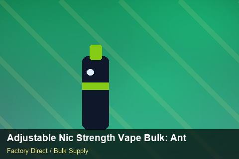 Adjustable Nic Strength Vape Bulk — Adjustable Nic Strength Vape Bulk: Anti-Counterfeit Measures — vs Competitors photo 2
